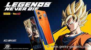 realme GT NEO 3T Dragon Ball Z Edition launched in Europe