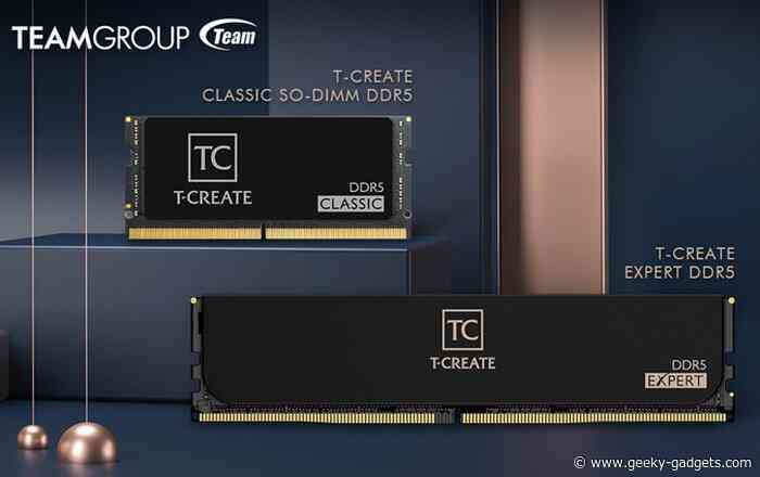 EXPERT Desktop DDR5 RAM “made for creators”