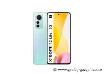 Xiaomi 12 Lite specs revealed