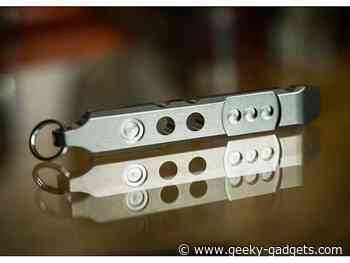 Deals: Ti-Pry Titanium Pry Bar Keychain Edition
