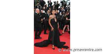 Kat Graham's Jelenew Cannes Red Carpet Look Pushes Pro Cycling Wear