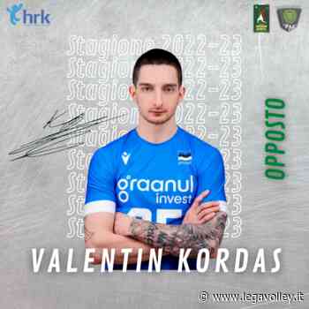 Dalla nazionale estone a Motta di Livenza: il nuovo opposto è Valentin Kordas - Lega Pallavolo Serie A