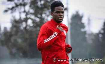 Luvumbo Cagliari, fatica e potenziamento condivisi sui social. FOTO - Cagliari News 24