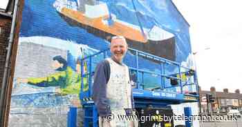 Mural tells the story of Grimsby's fishing heritage - Grimsby Live