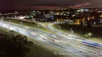 Toda la autopista hacia Córdoba y hacia Buenos Aires, iluminada - El Diario del Centro del País