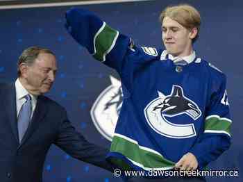 Vancouver Canucks take Swedish right-winger Jonathan Lekkerimaki in NHL draft - Dawson Creek Mirror