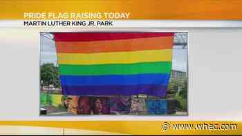 City raises Pride flag at MLK park