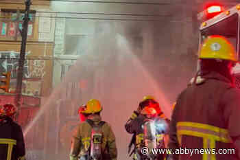 Fire tears through community church in Vancouver's Downtown Eastside – Abbotsford News - Abbotsford News