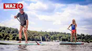 Das erste Mal Stand Up-Paddling am Baldeneysee in Essen - WAZ News