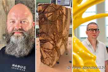 Manus maakt unieke houten omslagen voor Nick Ervinck - De Standaard