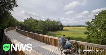 Fietsen door de Heide in Maasmechelen bestaat 1 jaar: al 260.000 fietsers gepasseerd - VRT NWS