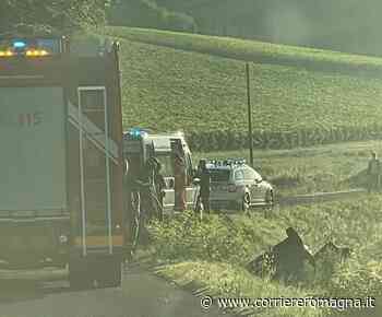 Cesena, colpo di sonno all'alba: 54enne finisce fuori strada con l'auto - CorriereRomagna