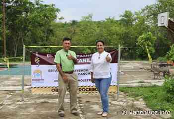 La presidenta de Manzanillo hace arranque de obra en Puertecito de Lajas; casi 2 millones de pesos de inversión - Noticias Va de Nuez