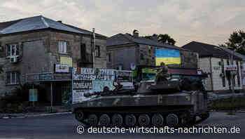 Russische Armee rückt von Luhansk aus weiter nach Westen vor