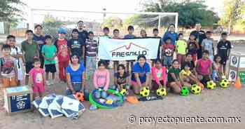 Arranca liga de futbol Líderes en el Horizonte impulsada por Fresnillo plc en Caborca - Proyecto Puente