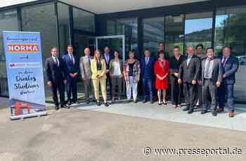 NORMA und DHBW Mosbach bauen Kooperation aus / Duales Studium mit Perspektive - Presseportal.de