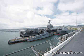 Ships to set sail for RIMPAC maneuvers