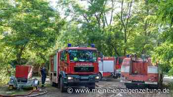 Lieberoser Heide: Feuer ist aus, Glutnester glimmen weiter
