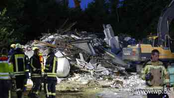 Explosion in Wohnhaus - Bilder vom Unglücksort - WP News