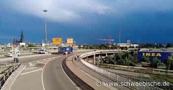 Verbindung auf A8: Baustelle auf B10 in Ulm | schwäbische - Schwäbische