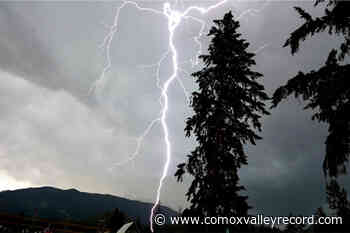 Severe thunderstorm warning in place for parts of BC – Comox Valley Record - Comox Valley Record