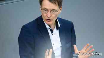 Lauterbach plant neues "Pandemie-Radar" - ZDFheute