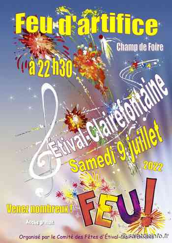 Etival-Clairefontaine – Feu d'artifice ce samedi soir - Saint-Dié Info - Saint Dié info