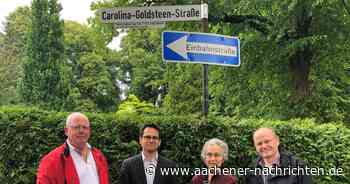 Zeichen gegen Antisemitismus: Stadt Herzogenrath benennt Straße nach Carolina Goldsteen - Aachener Nachrichten