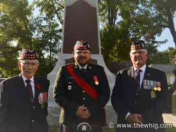 Cenotaph rededicated in Morewood - The Kingston Whig-Standard