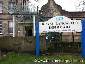 Driver injured after car crashed into Lancaster hospital wing