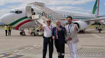 Ridoli, il decollo di Aeroitalia per Brindisi: "Momento storico" - il Resto del Carlino