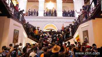 In pictures: Protesters storm Sri Lankan President's House