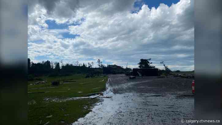 Environment Canada investigating Sundre, Alta. tornado as cleanup continues