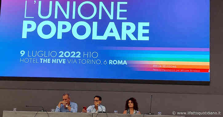 “Verso l’Unione popolare”, l’assemblea per una federazione di sinistra radicale. De Magistris: “Opposizione a pensiero unico del draghismo”