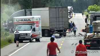 Car crossed into semi's path, causing triple-fatal Kamloops-area crash: RCMP - CFJC Today Kamloops