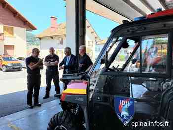 Des sapeurs-pompiers postés sur le parcours du Tour de France - Epinal infos - Epinal Infos