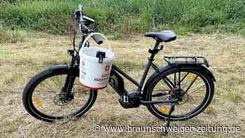 Flechtorfer Wehr kümmert sich per „Löschfahrrad“ um Feuerstelle