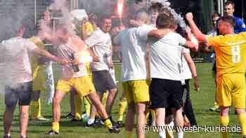 Fotostrecke: So feiert der SV Lilienthal-Falk. die Kreismeisterschaft - WESER-KURIER - WESER-KURIER