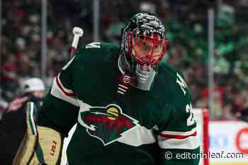 Toronto Maple Leafs Lucky Marc-Andre Fleury Re-Signed With Wild - Editor in Leaf