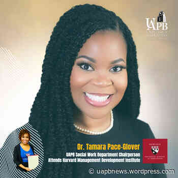 UAPB Social Work Department Chair Completes Harvard’s Management Development Program - UAPB News