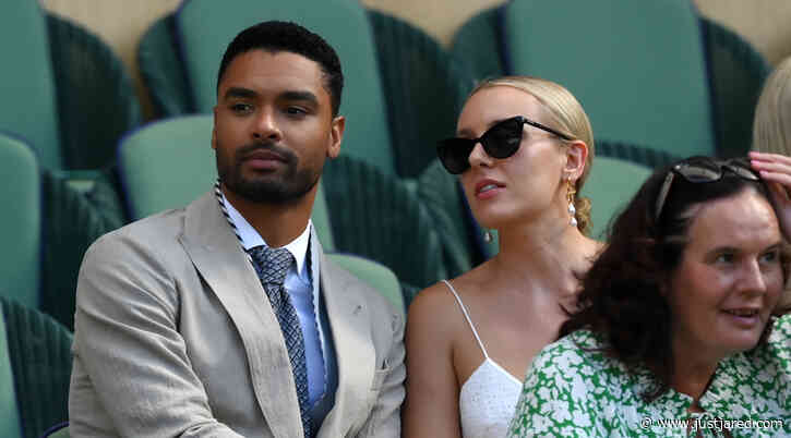 Rege-Jean Page & Girlfriend Emily Brown Make Rare Appearance Together at Wimbledon! (Photos)