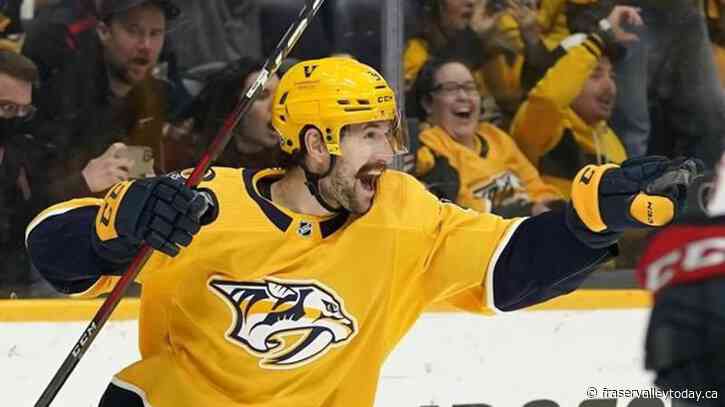 Predators sign Filip Forsberg to $68M, 8-year contract