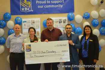 Royal Bank donates $10,000 to Oliver students - TimesChronicle.ca - Times Chronicle