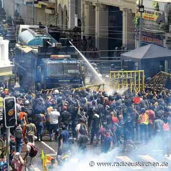 Massenproteste in Sri Lanka - Präsident kündigt Rücktritt an - radioeuskirchen.de