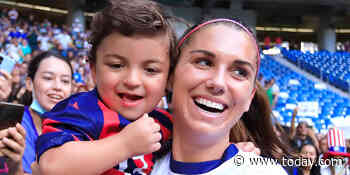 Toddler screams his lungs out for Alex Morgan — and he ended up meeting her