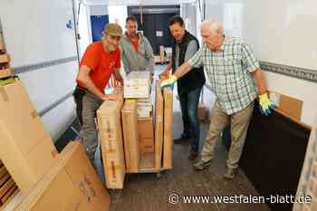 Möbel aus Brakel helfen im Ahrtal - Westfalen-Blatt