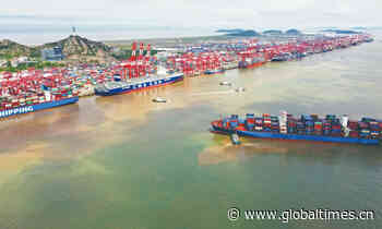 More foreign orders arrive as China's shipping costs drop, showing stabilizing supply chain and economic growth - Global Times