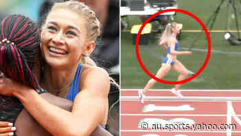 Jessica Hull stuns in unprecedented moment in Australian athletics - Yahoo Sport Australia