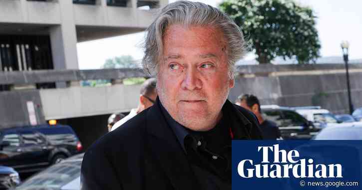 Trump considers waiving Bannon’s executive privilege claim, reports say - The Guardian US