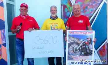 Biker mit Herz spendeten für Institut Hartheim - Tips - Total Regional